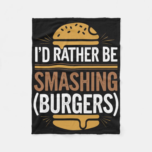 Couverture Polaire Chauffage Burger Lover Grillé Cheeseburger Plat To (Devant)