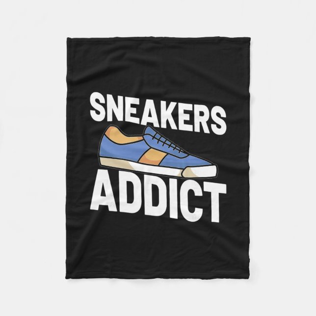 Couverture Polaire Chaussure Basket Sneaker Mode Streetwear  (Devant)