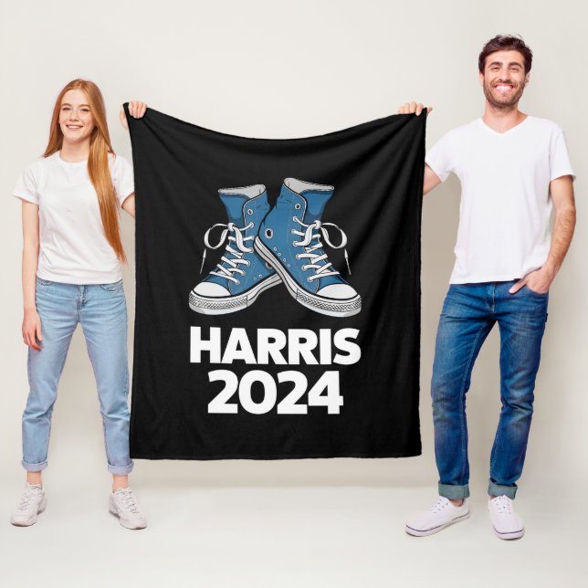 Couverture Polaire Chaussure de vote pour la présidente Kamala HARRIS (En situation)