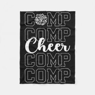 Couverture Polaire Cheer Comp Day Cheerleading Competition Day Cheerl