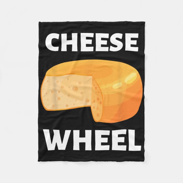 Couverture Polaire Cheese Wheel Video Jeu Conception de mème (Devant)