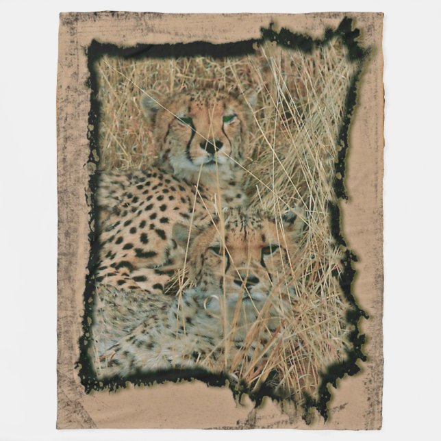 Couverture Polaire Cheetah (Devant)