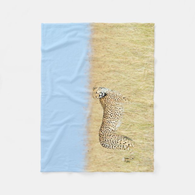 Couverture Polaire Cheetah (Devant)