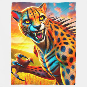 Couverture Polaire Cheetah Monster