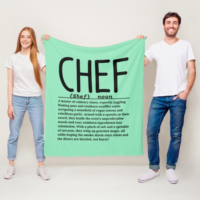 Couverture Polaire Chef (En situation)