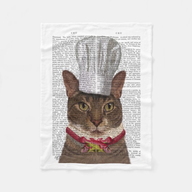 Couverture Polaire Chef de chats (Devant)