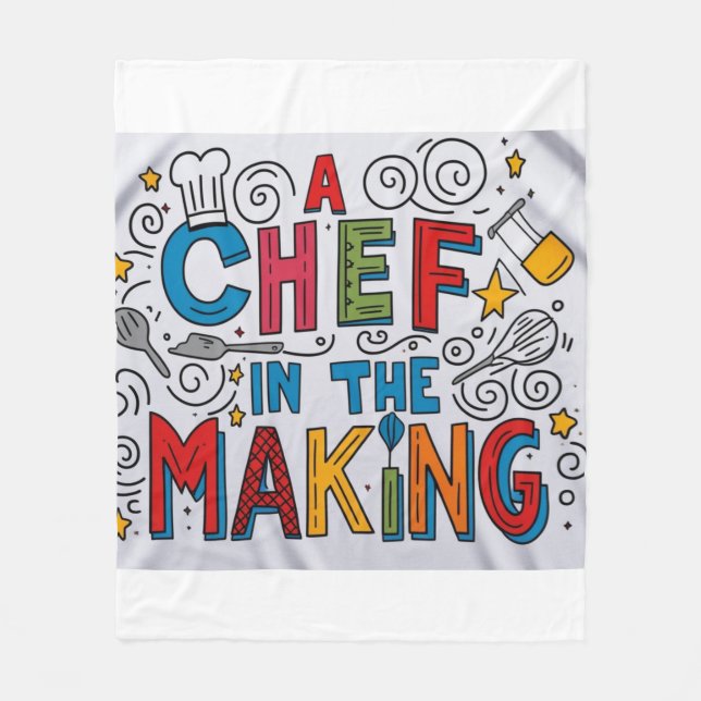 Couverture Polaire Chef en devenir (Devant)
