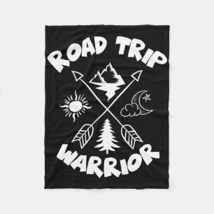 Couverture Polaire Chemin De Route Guerrier Chemise Familiale Pour Va