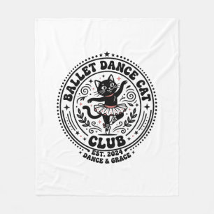Couverture Polaire Chemise d'art pour amateur de danse de ballet et d