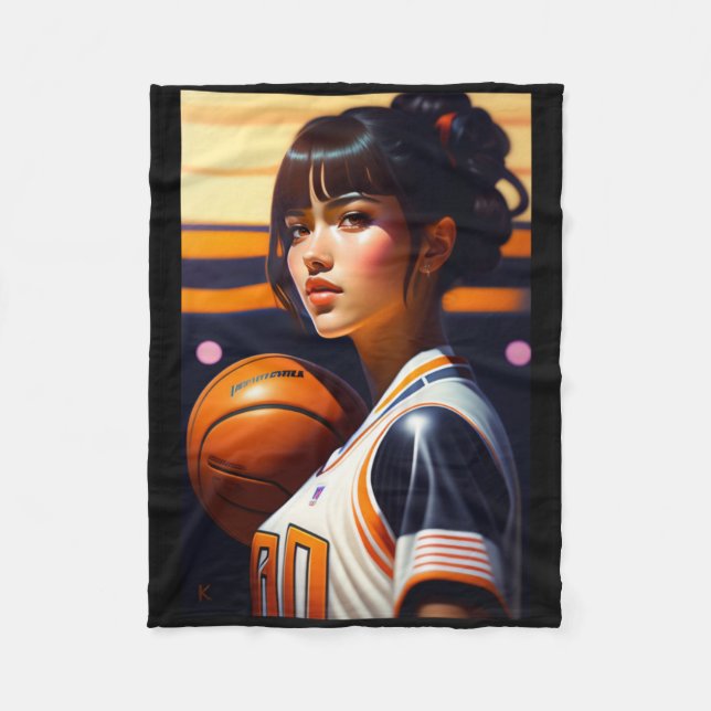 Couverture Polaire Chemise de basket (Devant)