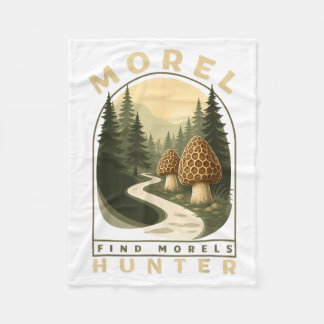 Couverture Polaire Chemise de chasseur de morilles Trouvez les morill