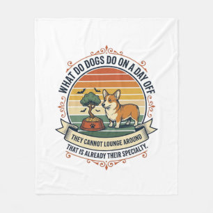 Couverture Polaire Chemise de citation de gravure vintage de jour de