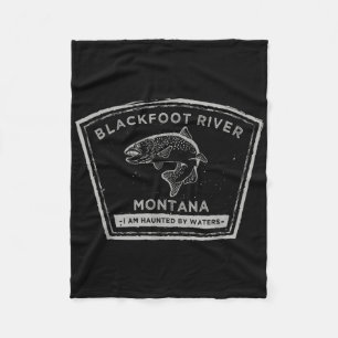 Couverture Polaire Chemise de pêche à la mouche - Rivière Blackfoot M