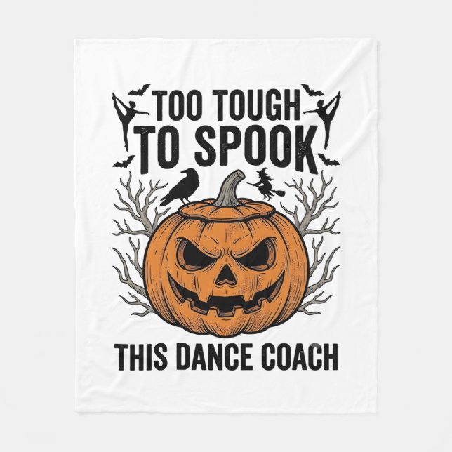 Couverture Polaire Chemise de professeur de danse Halloween Pumpkin G (Devant)