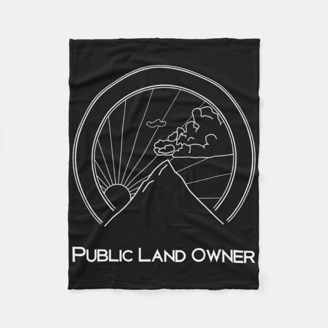 Couverture Polaire Chemise de propriétaire de terres publiques - Rand (Devant)