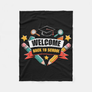 Couverture Polaire Chemise de rentrée scolaire Mignonne 2025 Apple Ét