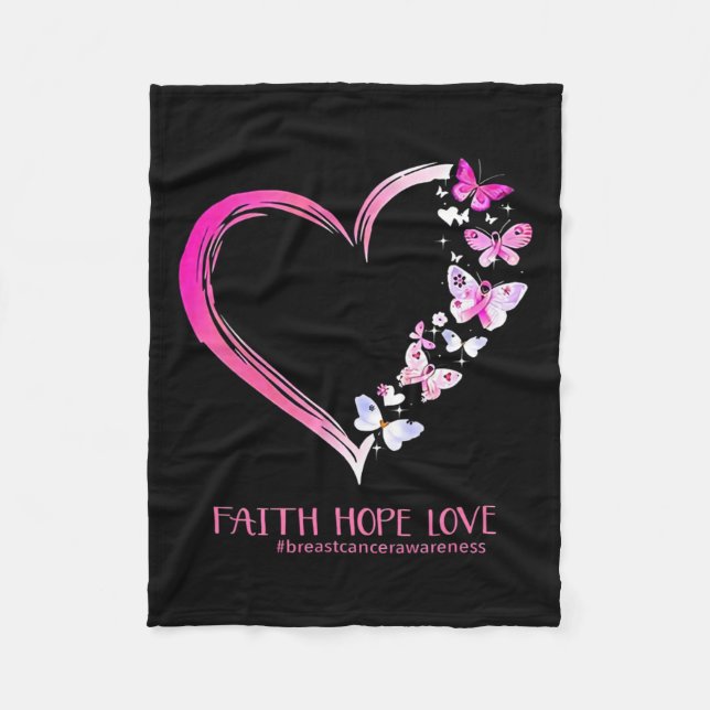 Couverture Polaire Chemise de sensibilisation au cancer1 (Devant)