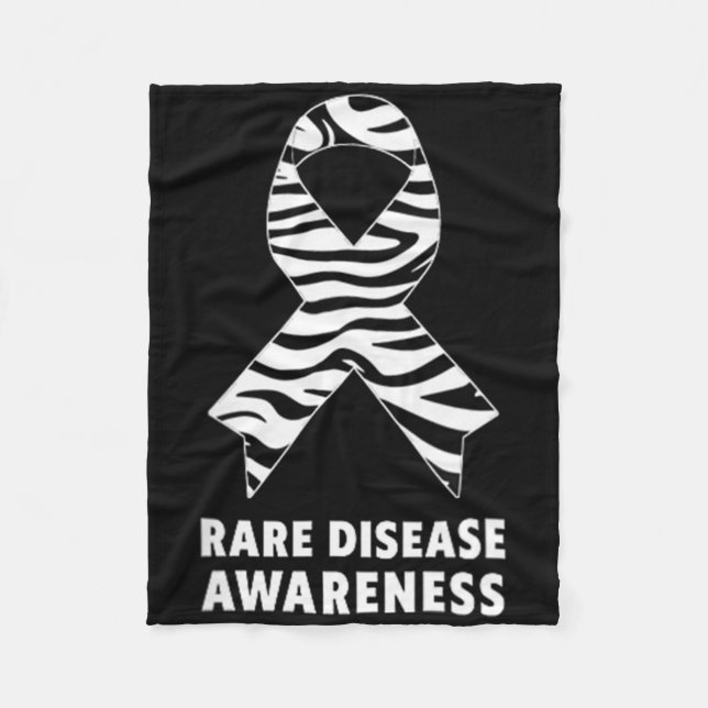 Couverture Polaire Chemise de sensibilisation aux maladies rares - Ma (Devant)