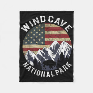 Couverture Polaire Chemise du parc national de Wind Cave Camping Dako