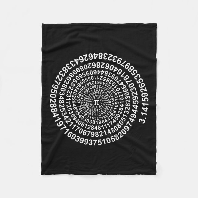Couverture Polaire Chemise en maths Spiral Pi (Devant)