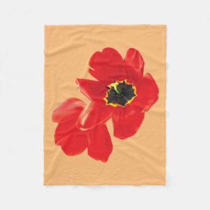 Couverture Polaire Chemise Fleur Poppy, Chemise Poppy, Chemise Floral