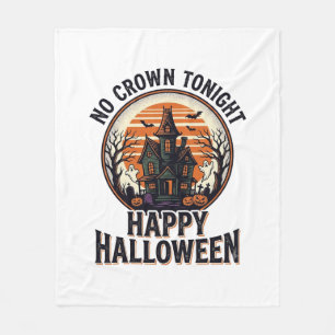 Couverture Polaire Chemise Halloween ensorcelée avec l'art de manoir
