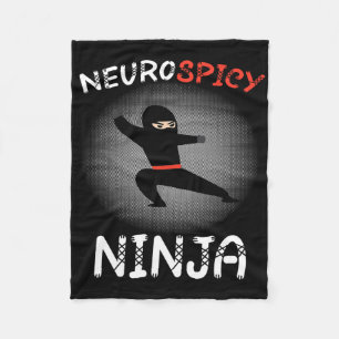 Couverture Polaire Chemise Neurospicy Ninja Autism Pour Enfants Neuro