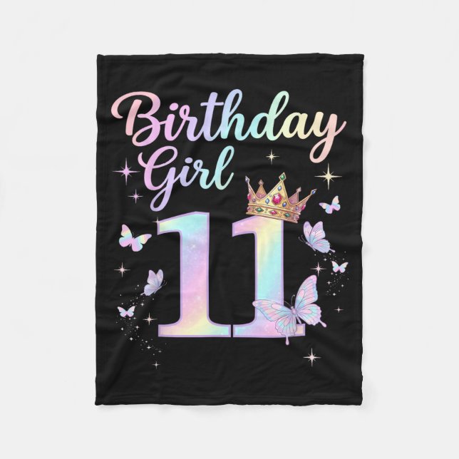 Couverture Polaire Chemise pour les 11 ans pour filles (Devant)