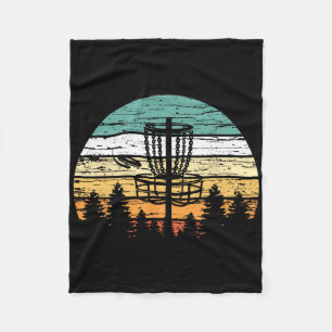 Couverture Polaire Chemise Rétro de Golf à Disque, Golf de Frisbee Vi