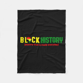 Couverture Polaire Chemise T Histoire noire Histoire Faite Chaque Jou