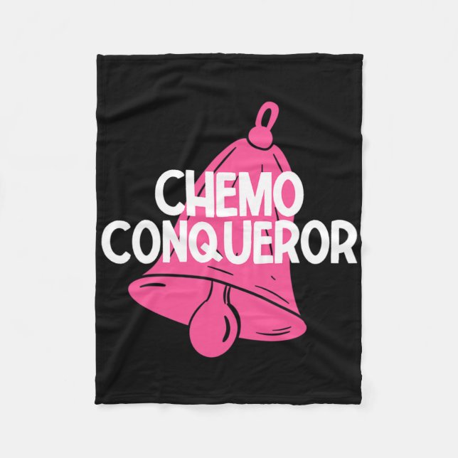 Couverture Polaire Chemo Conquérant Fin Du Traitement Chemo Bande De  (Devant)