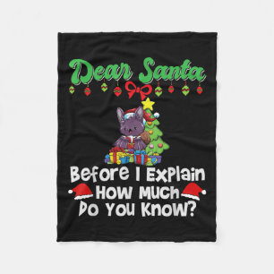 Couverture Polaire Cher Père Noël Avant que je m'explique Combien sav