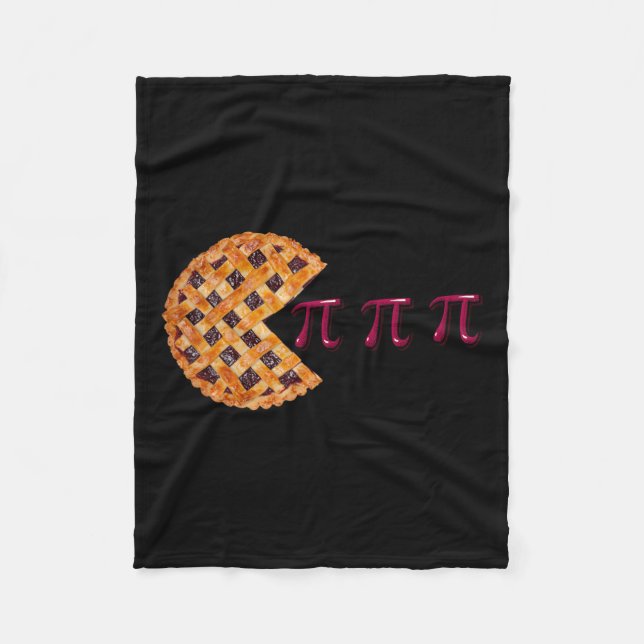 Couverture Polaire Cherry Pie Pi Jour 3.14 Symbole Math Geek Enseigna (Devant)