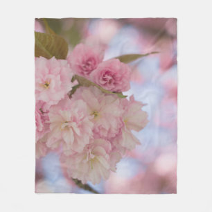 COUVERTURE POLAIRE CHERRY ROSE BLOSSOM EN FERMETURE PHOTOGRAPHIE