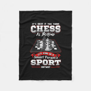 Couverture Polaire Chess Funny