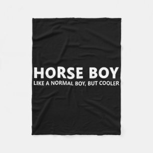 Couverture Polaire Cheval équitation Boy Cheval Boy