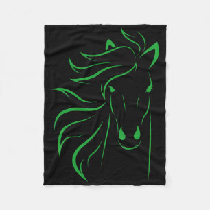 Couverture Polaire Cheval Lover Cadeaux Femmes Equestre Hommes Horseb