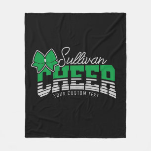 Couverture Polaire Cheval Team AJOUTER LE NOM École Athlète Pom-pom g