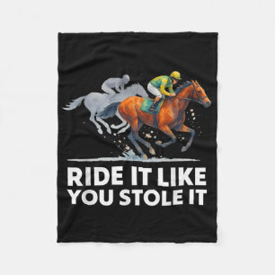 Couverture Polaire Cheval Tee - shirts - Faites-Le Comme Vous L'Avez