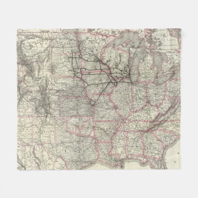 Couverture Polaire Chicago Milwaukee et relais de St Paul et (Devant (Horizontal))