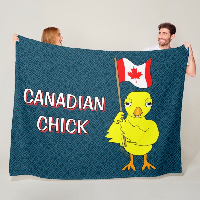 Couverture Polaire Chick canadien (En situation)