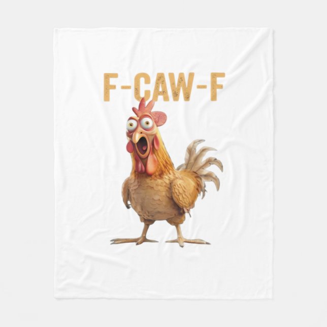 Couverture Polaire Chicken F-Caw-F Classic (Devant)