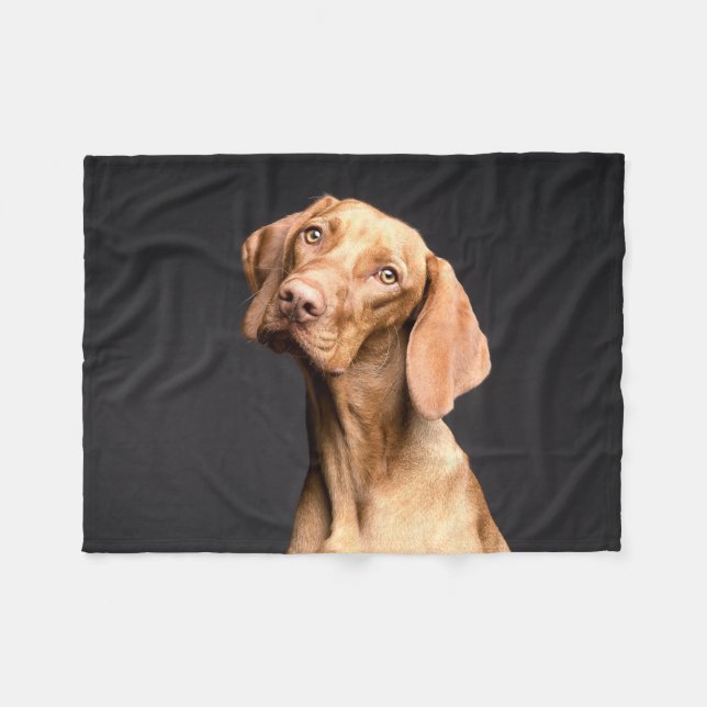 Couverture Polaire Chien Beagle Brown animal (Devant (Horizontal))