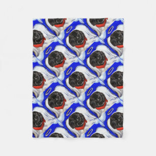 Couverture Polaire Chien de Terre-Neuve