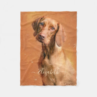 Couverture Polaire Chien de Vizsla