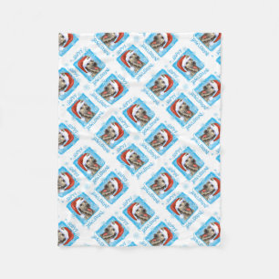 Couverture Polaire Chien-loup irlandais heureux de Howlidays