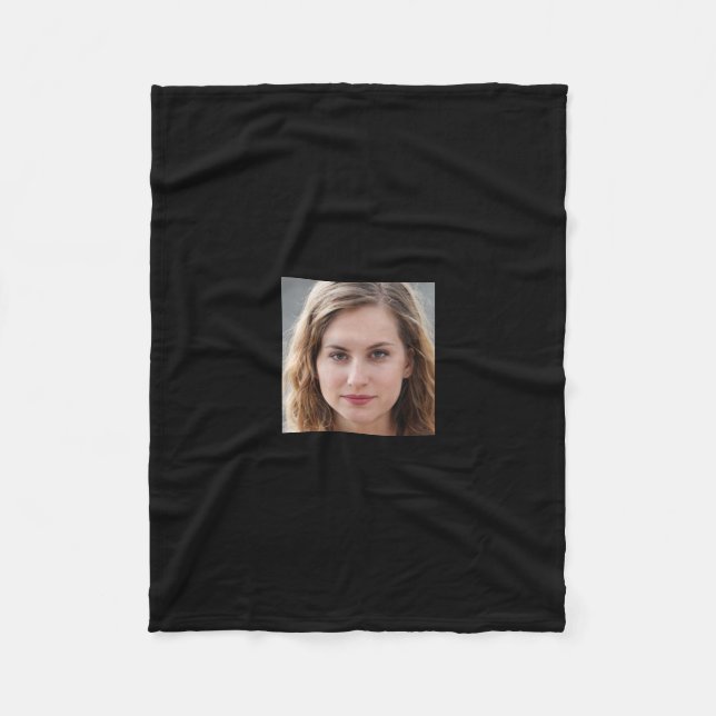 Couverture Polaire Chien Luminaires de Noël moche Noël chapeau anglai (Devant)