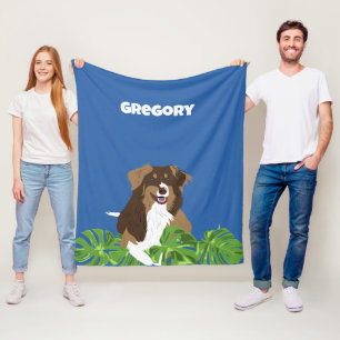 Couverture Polaire Chiens de berger australiens australiens Aussies F