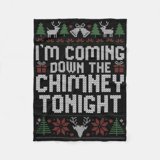 Couverture Polaire Chimney And I'm Coming Down The Chimney Tonight 1 