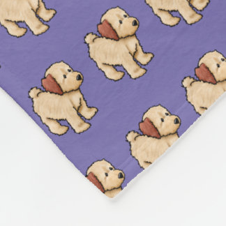 Couverture Polaire Chiot de Doodle
